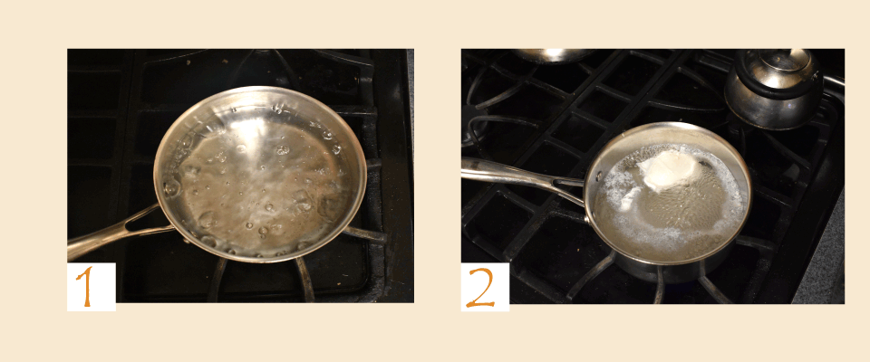 Visual Steps Poached Egg